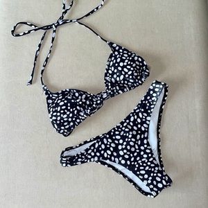 NWOT SHEIN Dalmatian Bikini